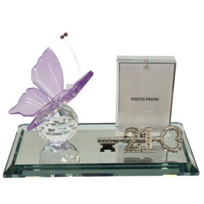 TK00902 CRYSTAL BUTTERFLY KEY