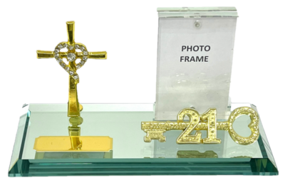 TK2102 DIAMANTE CROSS KEY